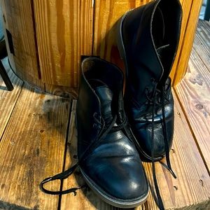 Clark’s Black Leather (Chukka) Boots